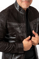 Men's leather jacket Carlos